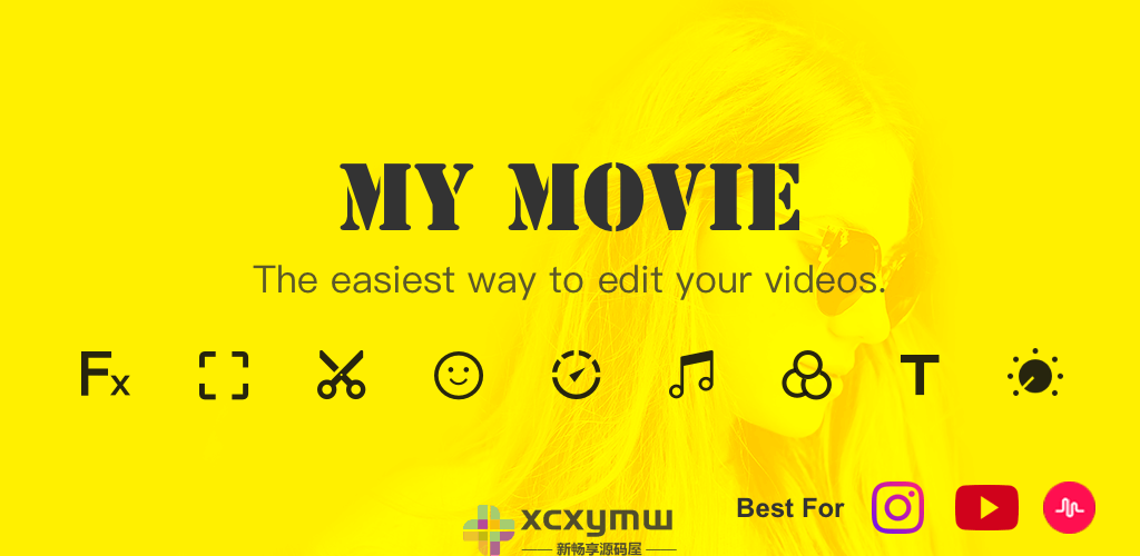图片[1]-MyMovie v12.7.3 | 手机视频剪辑、微剪辑专业版[安卓版]-新畅享源码屋