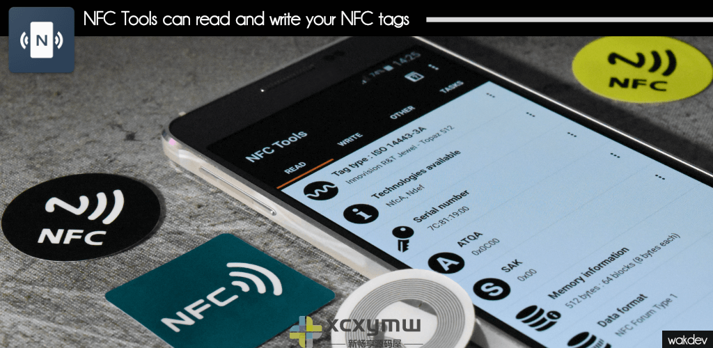 图片[1]-NFC Tools Pro v8.10 | NFC工具箱、解锁全功能专业版[安卓版]-新畅享源码屋