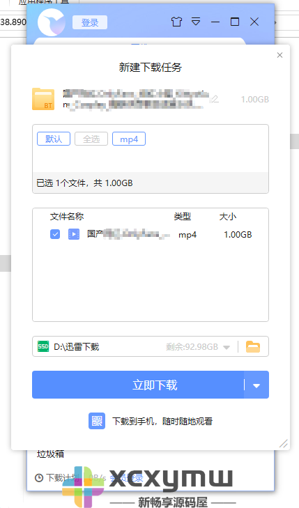 图片[3]-迅雷 v12.4.10.3940 | 去广告、精简版[Win版]-新畅享源码屋